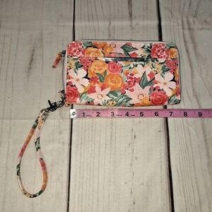 Mundi Sierra Clutch Wallet Floral With Wristlet Strap 2 FOR 20 SALE